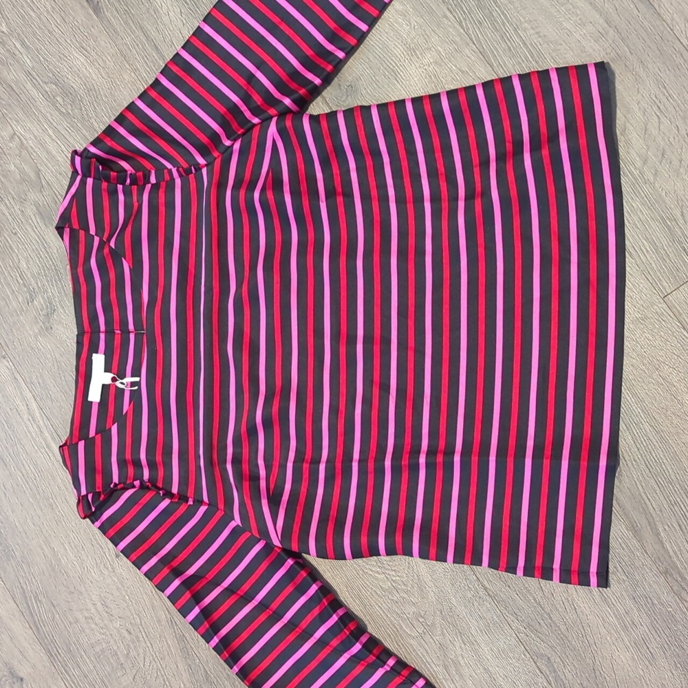 NWT RSVP by Talbots Striped Blouse Top